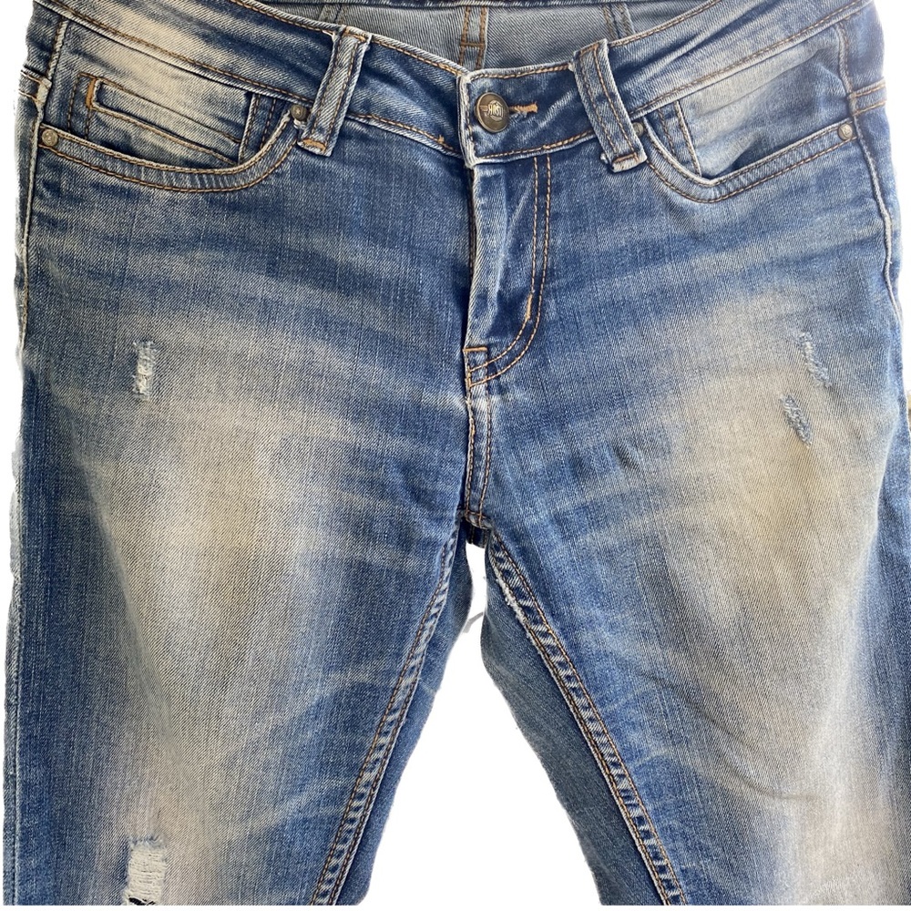 Jeans👖Roadster Acid Wash Lightly Distressed Ankle Length Skinny Fit Jeans👖 - Picture 7 of 13